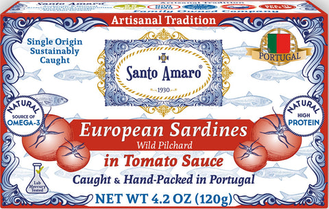 Wild Sardines in Tomato Sauce from Puree Iberia Style! from PORTUGAL
