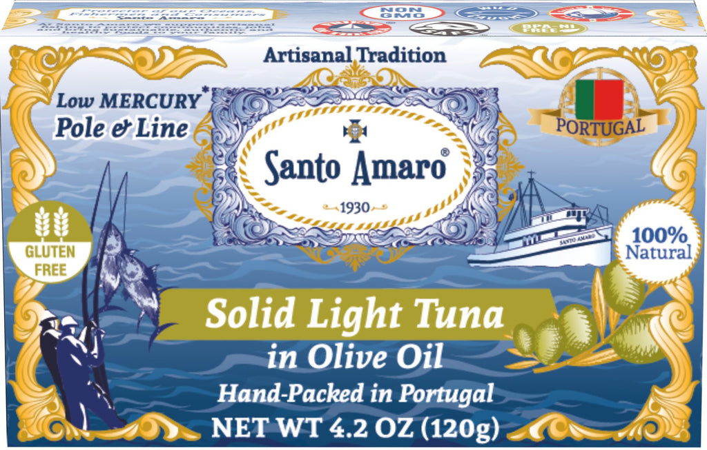 Wild Tuna Fillets in Virgin Olive Oil, Europe-Style! from Portugal