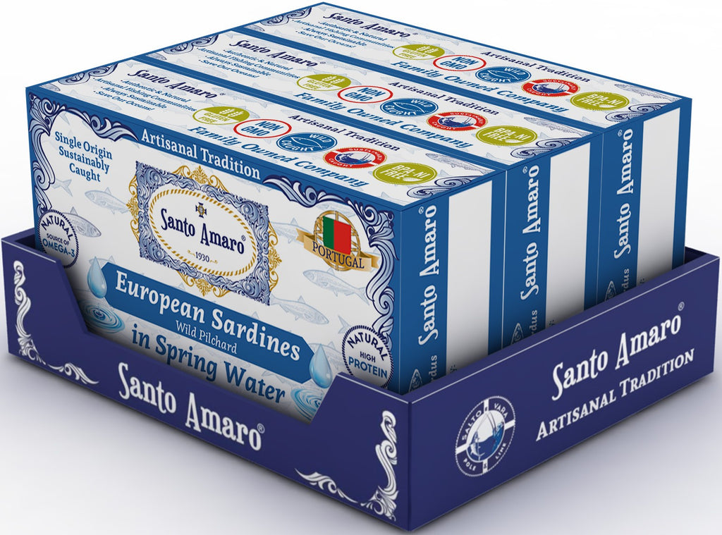 Wild Sardines in Spring Water from PORTUGAL