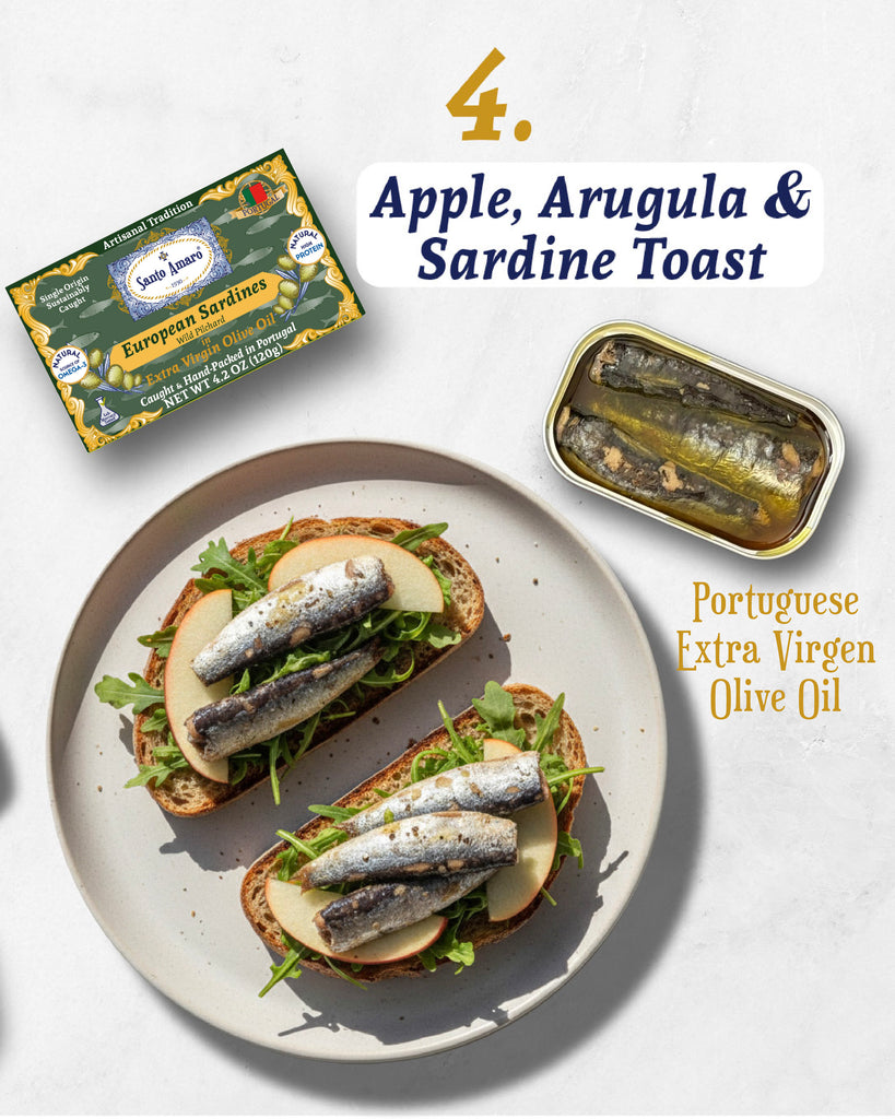 Wild Sardines in Extra Virgin Olive Oil (EVOO) - Luso Style! from PORTUGAL