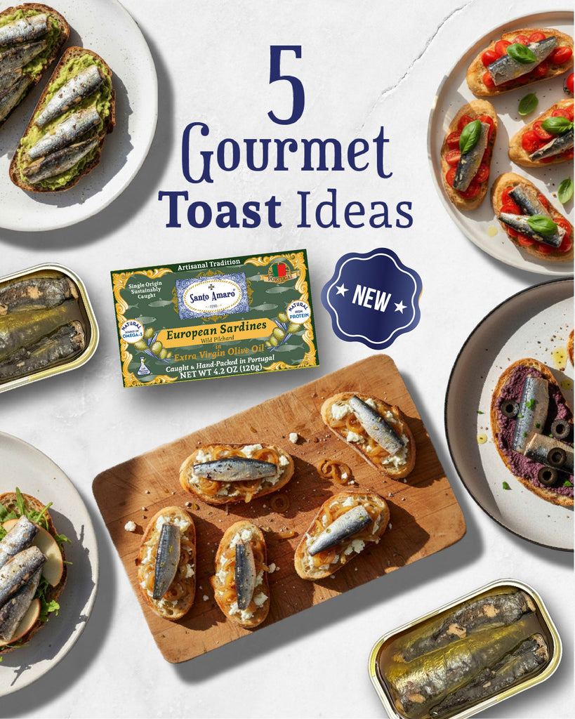 Wild Sardines in Extra Virgin Olive Oil (EVOO) - Luso Style! from PORTUGAL