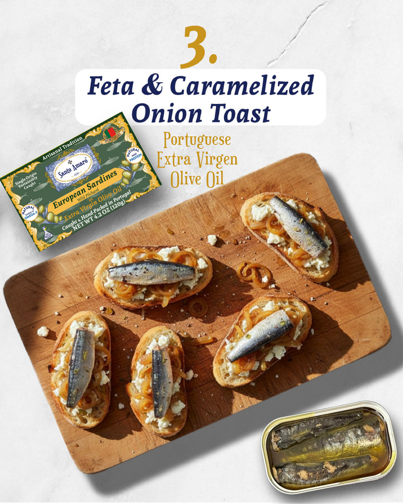 Wild Sardines in Extra Virgin Olive Oil (EVOO) - Luso Style! from PORTUGAL