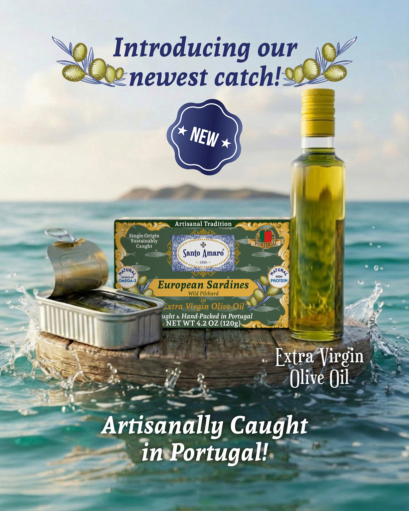 Wild Sardines in Extra Virgin Olive Oil (EVOO) - Luso Style! from PORTUGAL